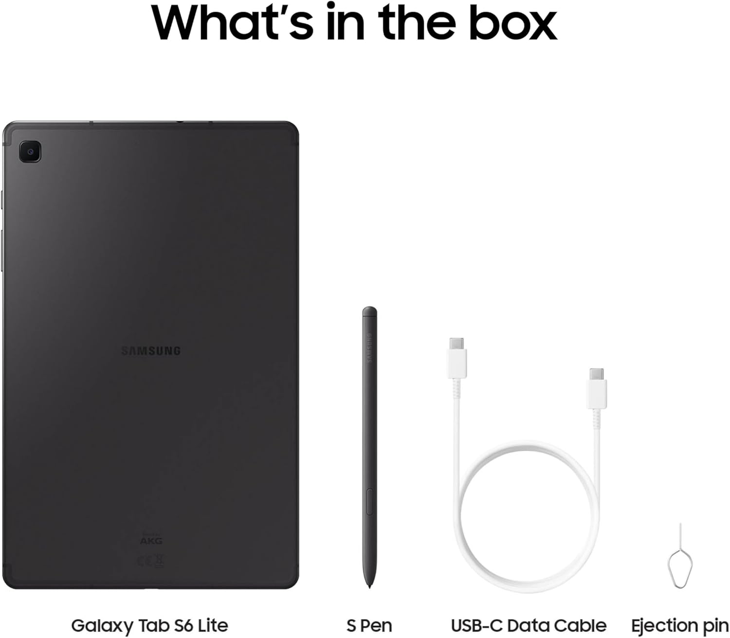 Galaxy Tab S6 Lite (2024) 10.4" 64GB Wifi Android Student Tablet, S Pen for Note-Taking, Gaming Ready, Long Battery Life, Expandable Storage, US Version, Oxford Gray, Amazon Exclusive